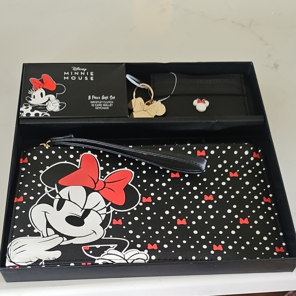 Disney Black and Red Minnie Mouse Bag